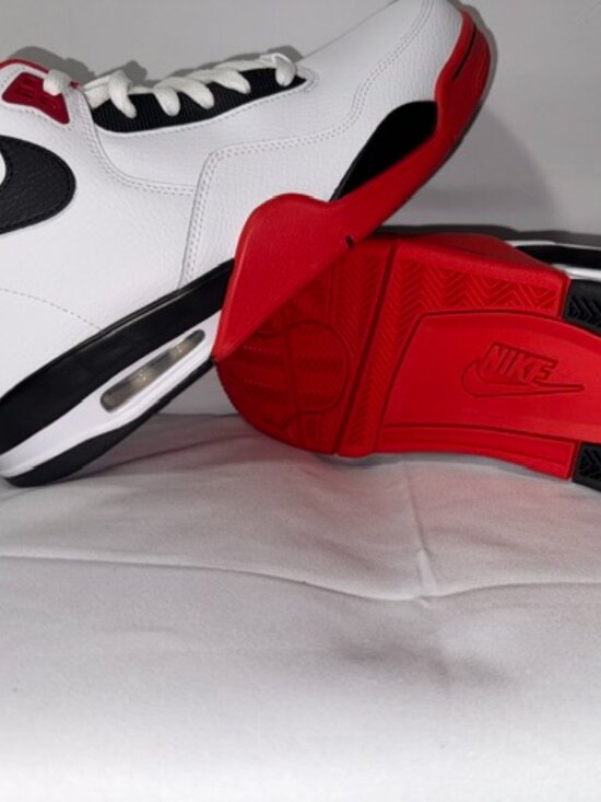 Nike Air Flight Legacy Black White Red Sneakers Retro Men\'s Size 10.5 #257 main image 7